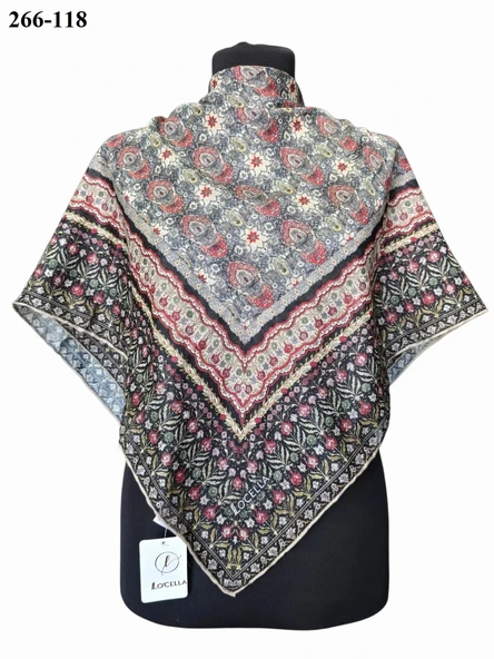 Lo'cella Soft Pamuk Eşarp 266-118 - Resim 2