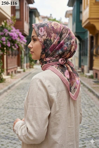 Velscarfs Soft Pamuk Parla Eşarp (Pişmiş Ayva) 250-116 ürün görseli 1