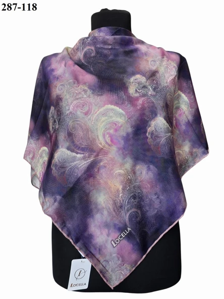 Lo'cella Soft Pamuk Eşarp 287-118 - Resim 2