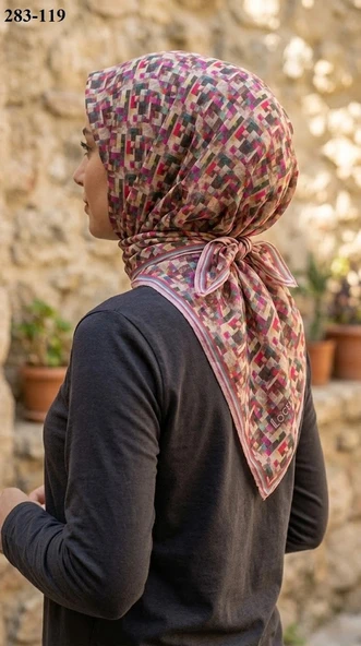Lo'cella Soft Pamuk Eşarp 283-119 ürün görseli 1