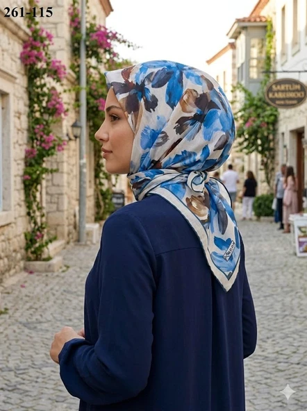 MoonScarf Soft Pamuk Eşarp 261-115 ürün görseli 1