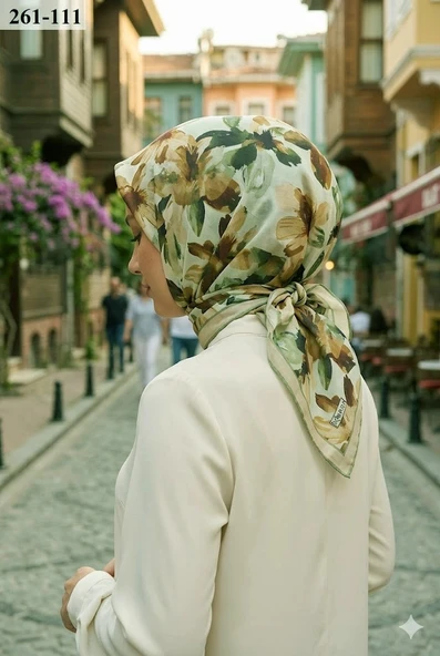 MoonScarf Soft Pamuk Eşarp 261-111 ürün görseli 1