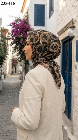 Lo'cella Soft Pamuk Eşarp 235-116 ürün görseli 1