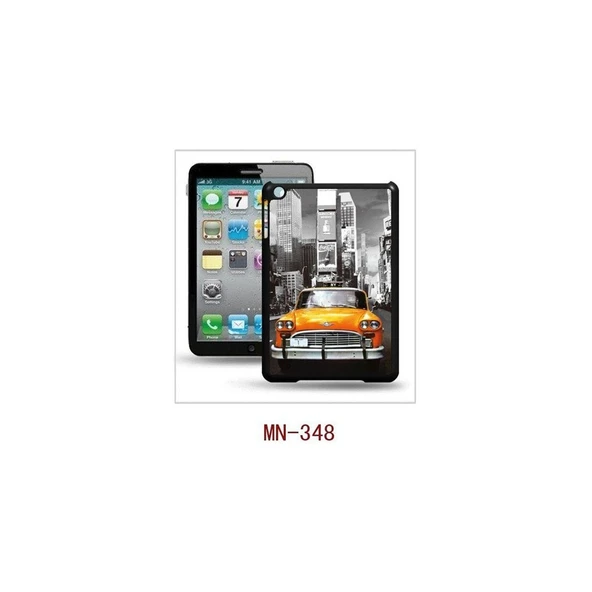 iPad Mini 1/2/3 - 3D Hologramlı Sarı Araba Arka Kapak (ITG-MN-348) ürün görseli 1