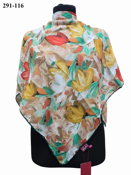 Rozella Soft Pamuk Eşarp 291-116 - Resim 2