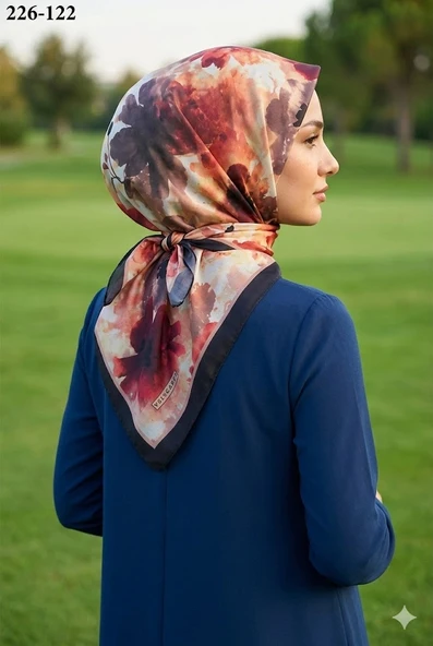 Velscarfs Soft Pamuk Parla Eşarp (Siyah) 226-122 ürün görseli 1
