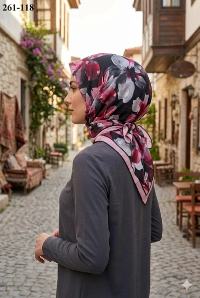 MoonScarf Soft Pamuk Eşarp 261-118 ürün görseli 1