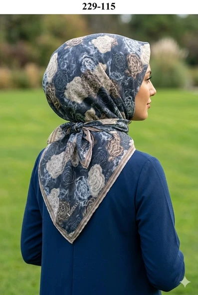 Lo'cella Soft Pamuk Eşarp 229-115 ürün görseli 1