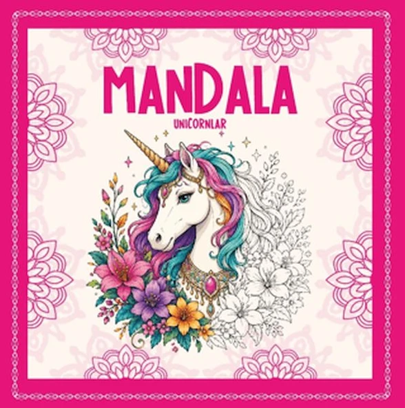 Mandala - Unicornlar ürün görseli 1