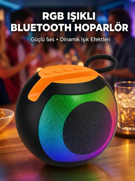 1200mAh Uzun Pil Ömürlü Bluetooth Hoparlör Yeni Nesil ürün görseli 1