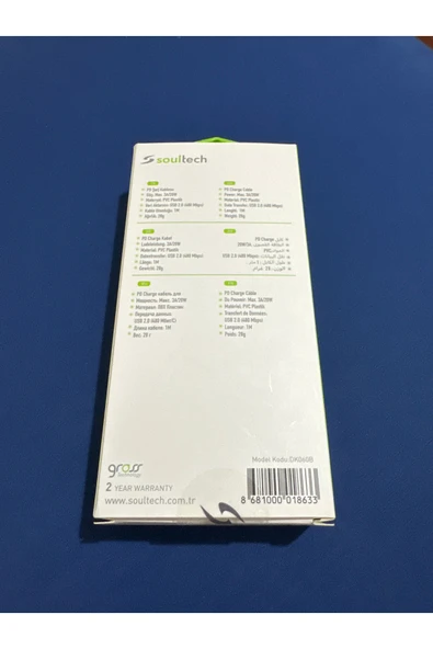 Soultech DK060B Comfort İphone to Type-C Şarj ve Data Kablosu - Resim 2