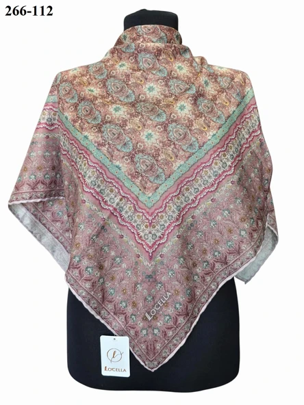 Lo'cella Soft Pamuk Eşarp 266-112 - Resim 2