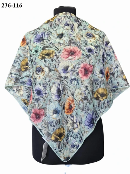 Lo'cella Soft Pamuk Eşarp 236-116 - Resim 2