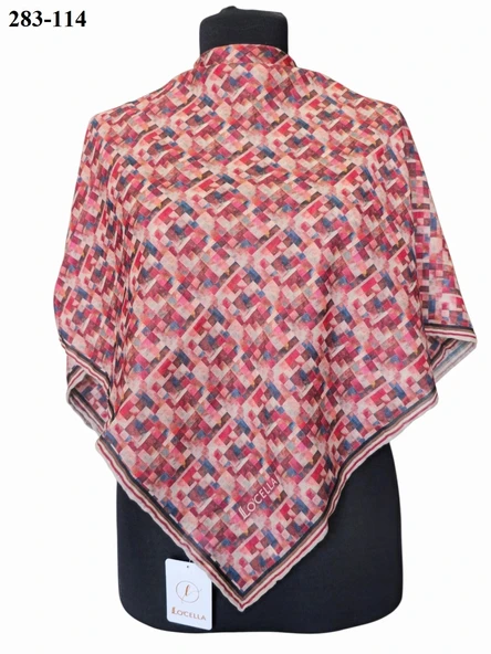 Lo'cella Soft Pamuk Eşarp 283-114 - Resim 2