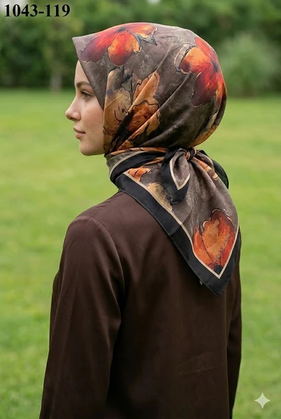 Velscarfs Soft Pamuk Parla Eşarp (Siyah) 1043-119 ürün görseli 1
