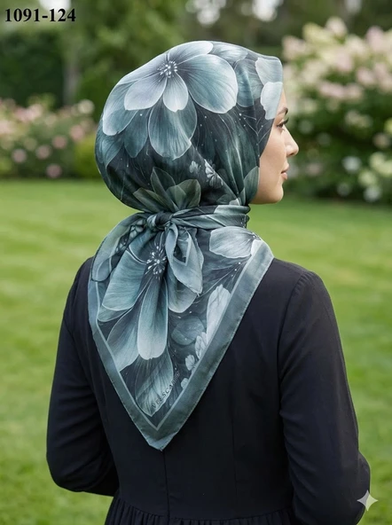 Velscarfs Soft Pamuk Parla Eşarp (Gri) 1091-124 ürün görseli 1