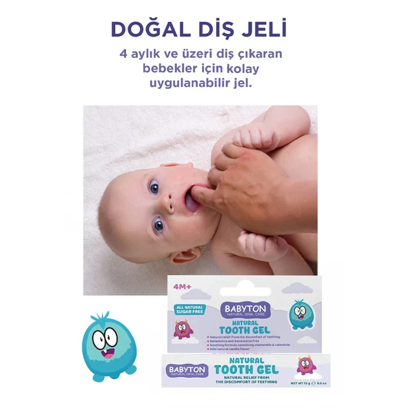 Bebekler İçin Doğal Diş Jeli ürün görseli 1
