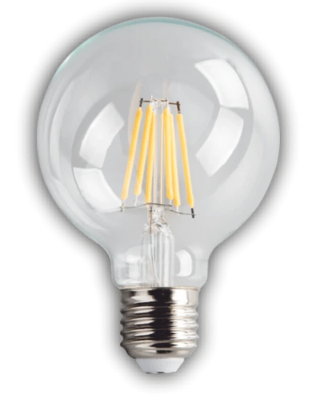 KENDAL KES506 Glop Led Rustik Ampul 6W 3200K Gün Işığı E27 Duy ürün görseli 1