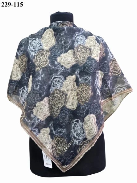 Lo'cella Soft Pamuk Eşarp 229-115 - Resim 2