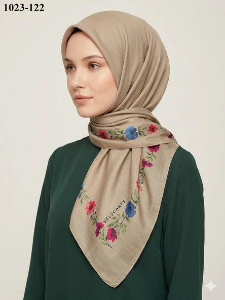 Velscarfs Soft Pamuk Parla Eşarp 1023-122 ürün görseli 1