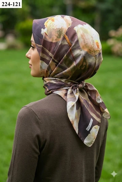Velscarfs Soft Pamuk Parla Eşarp 224-121 ürün görseli 1