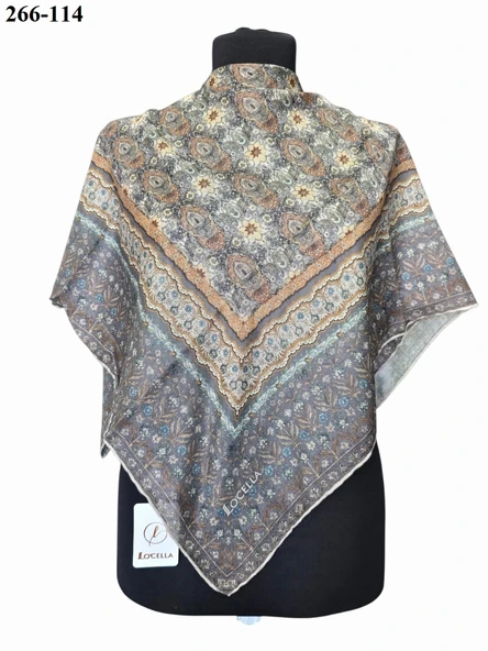 Lo'cella Soft Pamuk Eşarp 266-114 - Resim 2