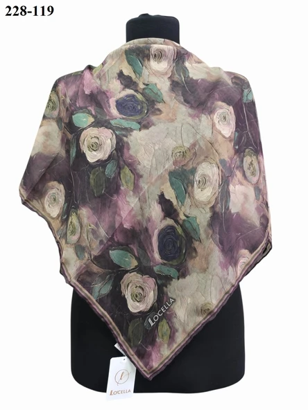 Lo'cella Soft Pamuk Eşarp 228-119 - Resim 2