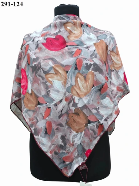 Rozella Soft Pamuk Eşarp 291-124 - Resim 2
