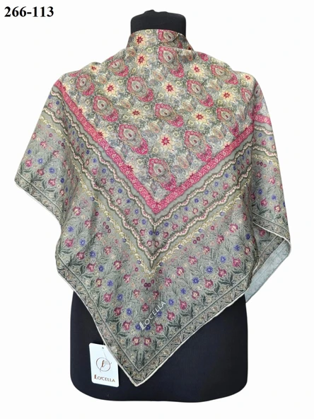Lo'cella Soft Pamuk Eşarp 266-113 - Resim 2