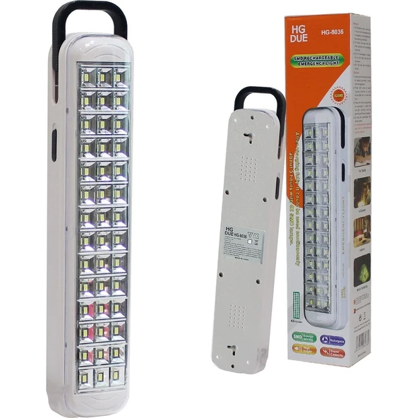 Işıldak Şarjlı 42LED 2400MAH Hgdue HG-8036 ürün görseli 1
