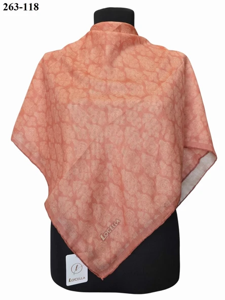 Lo'cella Soft Pamuk Eşarp 263-118 - Resim 2