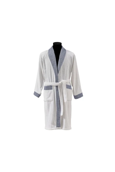 Doqu Home Akdeniz Verona Bornoz L/XL 120 Indigo ürün görseli 1