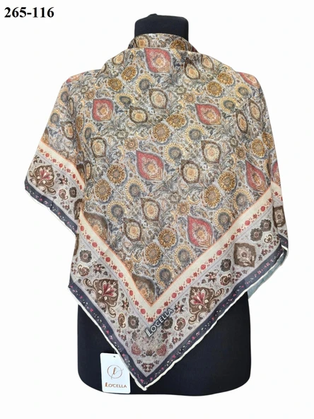 Lo'cella Soft Pamuk Eşarp 265-116 - Resim 2