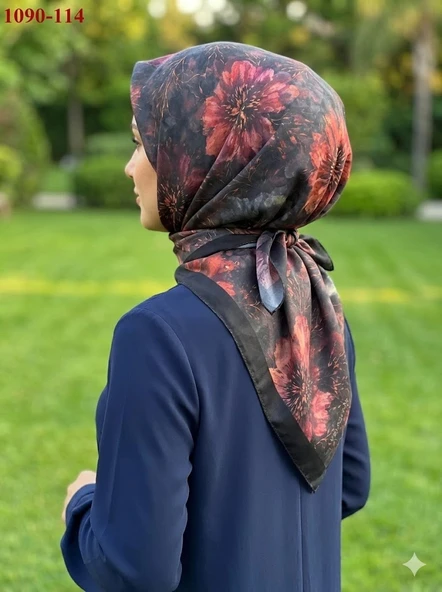 Velscarfs Soft Pamuk Parla Eşarp (Siyah) 1090-114 ürün görseli 1