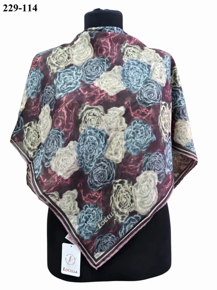Lo'cella Soft Pamuk Eşarp 229-114 - Resim 2