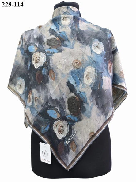 Lo'cella Soft Pamuk Eşarp 228-114 - Resim 2