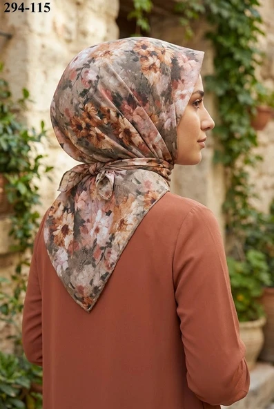 Shawl Secret Soft Pamuk Eşarp 294-115 ürün görseli 1