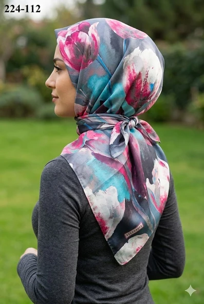 Velscarfs Soft Pamuk Parla Eşarp 224-112 ürün görseli 1