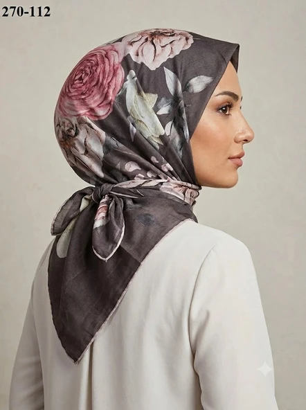 Bonjela Soft Pamuk Eşarp 270-112 ürün görseli 1