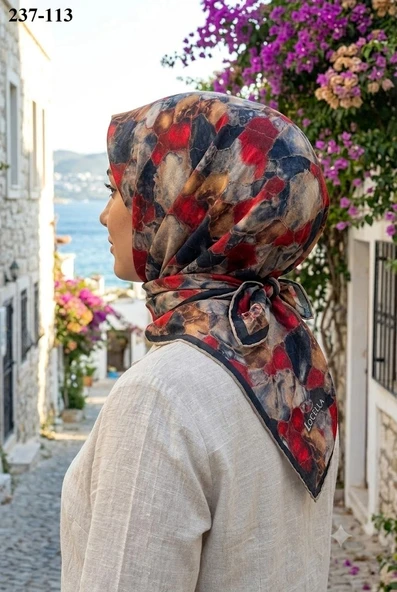 Lo'cella Soft Pamuk Eşarp 237-113 ürün görseli 1