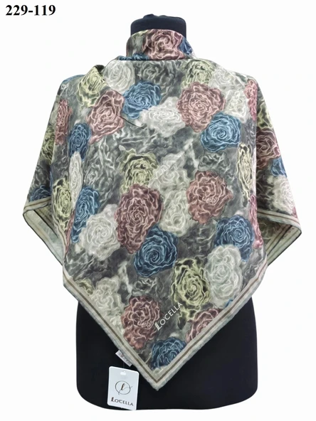 Lo'cella Soft Pamuk Eşarp 229-119 - Resim 2