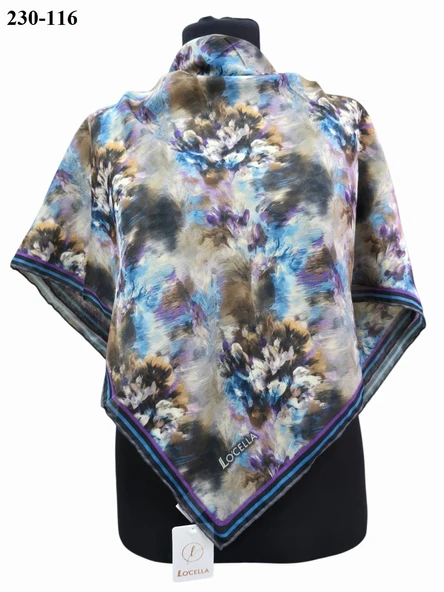 Lo'cella Soft Pamuk Eşarp 230-116 - Resim 2