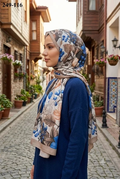 Sharell Fransız İpeği Şal (Vizon) 249-116 ürün görseli 1