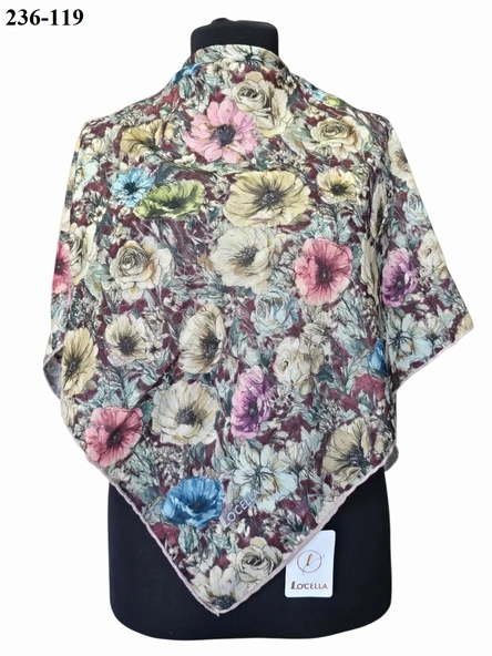 Lo'cella Soft Pamuk Eşarp 236-119 - Resim 2