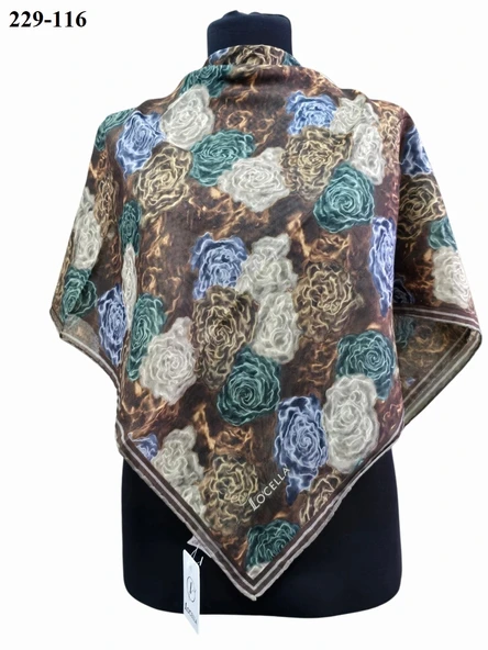 Lo'cella Soft Pamuk Eşarp 229-116 - Resim 2