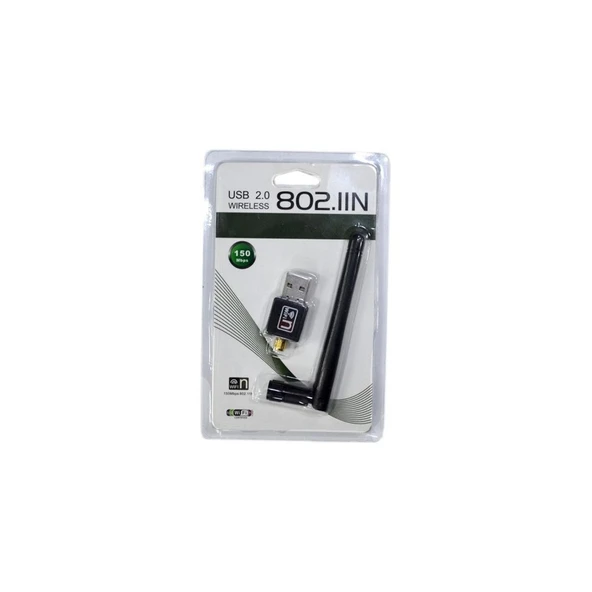 Nano Antenli 150 Mbps Usb Wireless Adaptör ürün görseli 1