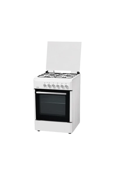 Luxell LF 60 SF 40F Beyaz Ocaklı Fırın ürün görseli 1