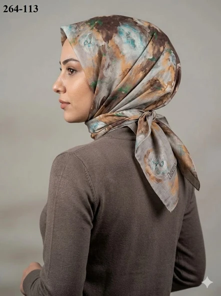 Lo'cella Soft Pamuk Eşarp 264-113 ürün görseli 1