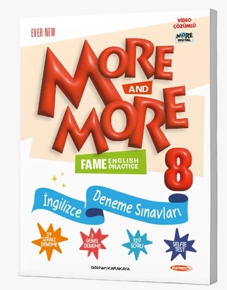 8. Sınıf More and More English 8 Selfie Test Yeni ürün görseli 1