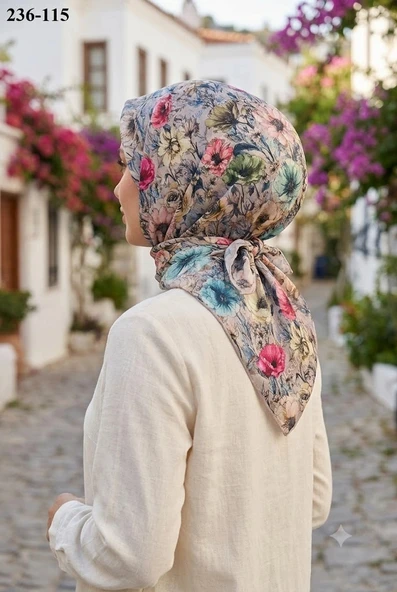 Lo'cella Soft Pamuk Eşarp 236-115 ürün görseli 1